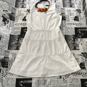 Gap white cotton dress